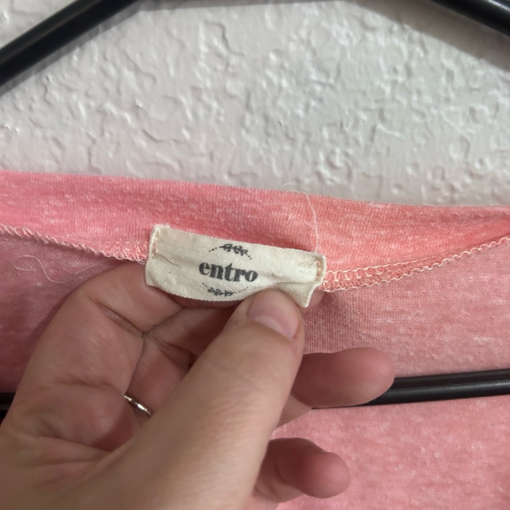 Entro Pink Top